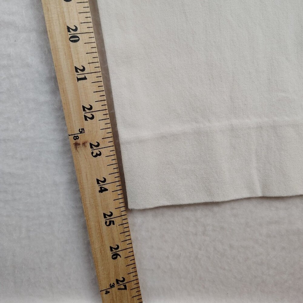 Lilly Pulitzer White Cropped Ankle Pants Size 0 Casual Low Rise - Picture 8 of 8